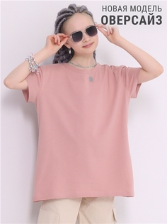 Футболка детская Апрель 274дев001Д2Р, розовый, 164
