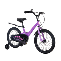Детский велосипед MAXISCOO Jazz 18 Стандарт 2024 фиолетовый матовый