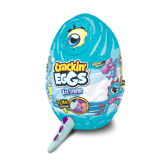 Мягкая игрушка CrackinEggs Динозавр в яйце мятный 22 см SK003