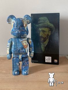 Фигурка Игрушка Bearbrick Van Gogh 28 см No Brand