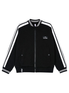 Толстовка детская PlayToday 12421479, черный, 164