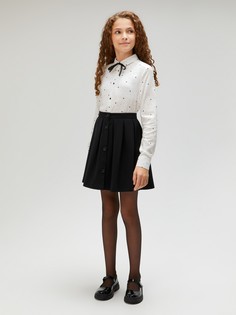 Юбка детская Acoola 20240180104, черный, 140