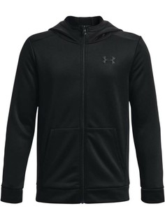 Толстовка Under Armour Ua Armour Fleece Fz 1373541-001, черный 122