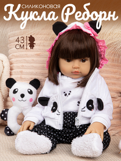 Кукла Amore Bello силиконовая реалистичная, Реборн, подвижные части тела, JB0211282