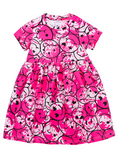 Платье детское PlayToday 12429109, разноцветный, 80