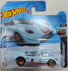Машинка базовой коллекции Hot Wheels GLORY CHASER голубая 5785/HKH42