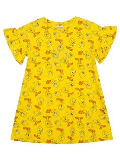Сорочка ночная детская PlayToday 12442088, жёлтый, 110