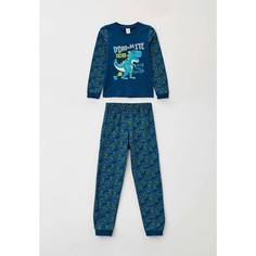 Пижама детская N.O.A. 11178, синий, 140 NOA