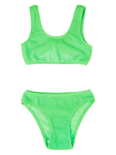 Купальник раздельный детский PlayToday 12422455, зеленый, 98