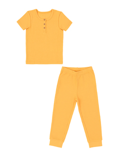 Пижама детская Oldos Стоуни, желтый, 98