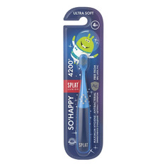 Зубная щетка детская SPLAT JUNIOR ULTRA SOFT 4200 RU-CIS(20) 7640168932114/синяя ультрамяг