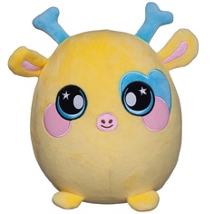 Мягкая игрушка Squeezamals (Скуизамалс) Жираф 20 см SQS00713/жираф Beverly Hills Teddy Bear
