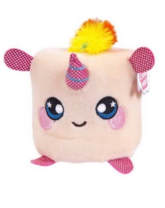 Squeezamals (Скуизамалс) Серия Marshmallow, фигурки животных, 9 см, Единорог SQS00716-1w Beverly Hills Teddy Bear