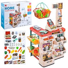 Игровой набор Fanrong Супермаркет 48х41х82см, 668-84 Фанронг