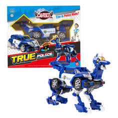 Игровой набор роботы и Трансформеры Hello CARBOT True Police трансформер 21 см, S2