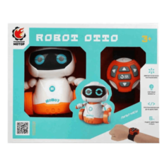 Интерактивная игрушка Робот на инфракрасном управлении с пультом-часами No Brand