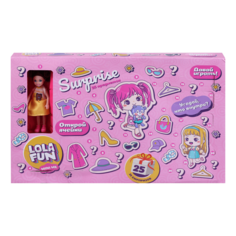 Кукла Lola Fun с аксессуарами 25 предметов No Brand