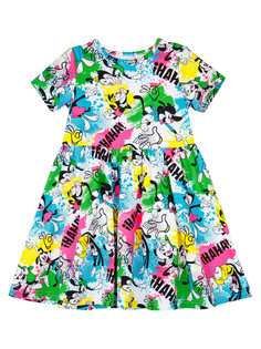 Платье детское PlayToday 12442049, разноцветный, 98