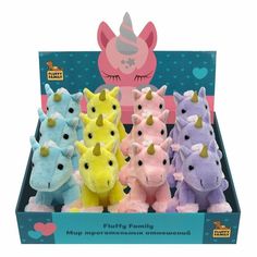 Мягкая игрушка Fluffy Family Единорог 15 см в ассортименте (цвет по наличию)