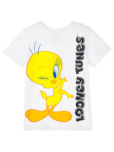 Футболка детская PlayToday 12442157, белый, 110