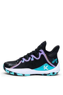 Кроссовки детские Anta W312411110, Черный, Бирюзовый, 35