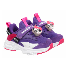 Кроссовки Indigo Kids для девочек, размер RU 28, сиреневые, 92-001R
