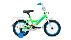 Велосипед детский Altair Kids 2021 год 14" Зеленый/Синий/1BKT1K1B1003