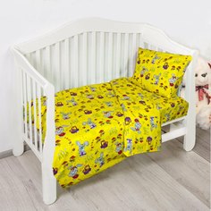 Комплект детского постельного белья INATEX37 140-ом-2 желтый