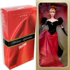 Кукла Барби Коллекционная Barbie Vintage 1998 Avon Winter Splendor