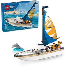 Конструктор LEGO CITY 60438 Парусная лодка 102 дет.