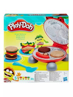 Игровой набор с пластилином Play-Doh Бургер Гриль