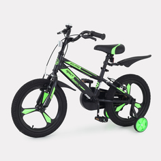 Велосипед двухколесный детский RANT Eclipse черно-зеленый РАНТ