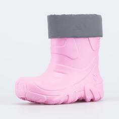 Резиновые сапоги Котофей 165058-12, розовый, 22