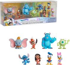Набор Фигурок 8 Шт Коллекционные Серия Duos Celebration К 100-летию Дисней Disney