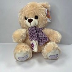Мягкая игрушка OkToys Медведь в шарфе