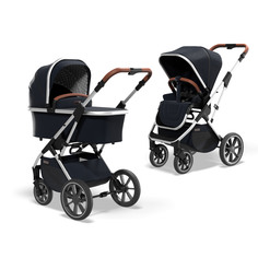 Коляска Moon Style Rocca 2в1 Navy (403) 2022
