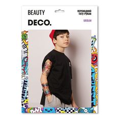 Татуировка переводная для тела Deco by Miami tattoos Urban