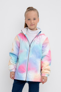Куртка детская CROCKID 1G JKT 019.1, разноцветный спрей, 98