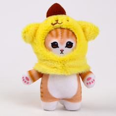 Мягкая Игрушка Котик В Шапочке 10091824, 12 См No Brand