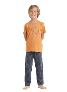 Пижама детская BlackSpade BS40036, оранжевый, 104