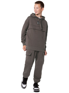 Костюм спортивный детский NIKASTYLE 7т14924, коричневый, 164