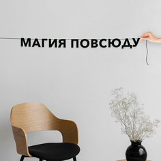 Гирлянда-растяжка Магия повсюду VN413 черная No Brand