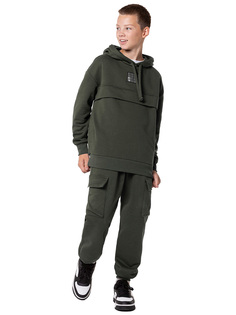 Костюм спортивный детский NIKASTYLE 7т14924, хаки, 164