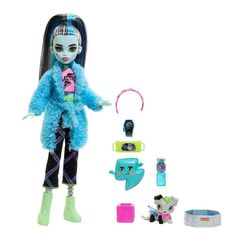 Кукла Monster High Френки Штенй пижамная вечерика