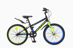 Велосипед детский VELTORY 20V-901, чёрный, рост 120-140 см 7-10 лет
