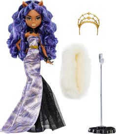 Оригинальная Игрушка Monster High Howliday Clawdeen Wolf Winter Edition