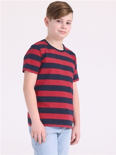 Футболка детская Апрель ф046804н100Р1, темно-синий 32+темно-синий77, 122