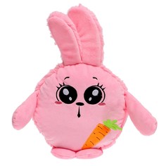 Мягкая игрушка «Зайчик Пупсик», цвет розовый, 20 см No Brand