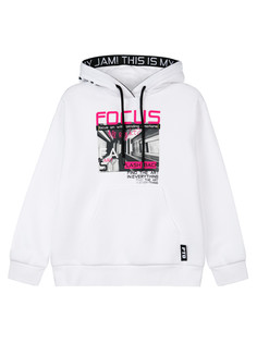 Худи детское PlayToday 12421210, белый, 170