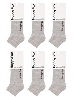 Носки детские HappyFox HFET2001NB, св серыймеланж, 26-28